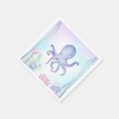 パーティー航海のナプキンスをテーマにした誕生日パーティー。 スタンダードカクテルナプキン (角)