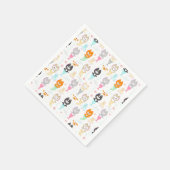 パーティー航海のナプキンスをテーマにした誕生日パーティー。 スタンダードカクテルナプキン (角)