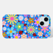 パーティー花Iphone 15ケース Case-Mate iPhoneケース (裏面 (横))