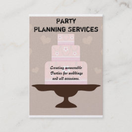 パーティー計画 名刺