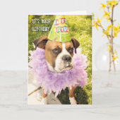 パーティー誕生日カード カード (黄色い花)