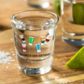 パーティー誕生日ドリンクアルコールパーティー パーソナライズされた ショットグラス