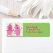 パーティー豚住所 シール (インサイチュ)