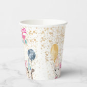 パーティー農園パーソナライズされた動物 紙コップ (左)