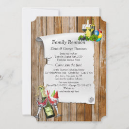 パーティー通知懇親会 招待状