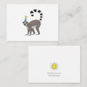 パーティー雑音 ノートカード (正面/裏面)