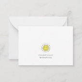 パーティー雑音 ノートカード (裏面)