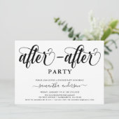 パーティー離シンプル婚後のパーティー 招待状 (スタンド正面)