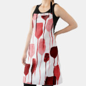 パーティー飲料の継ぎ目のないパターン エプロン (インサイチュ)