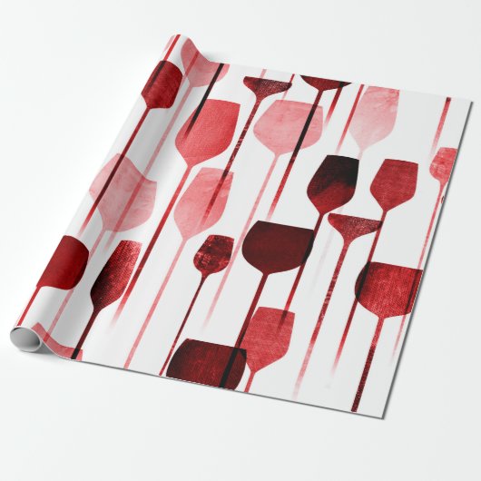 パーティー飲料の継ぎ目のないパターン ラッピングペーパー (アンロールド)