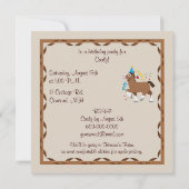 パーティー馬誕生会 招待状 (裏面)