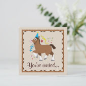 パーティー馬誕生会 招待状 (スタンド正面)