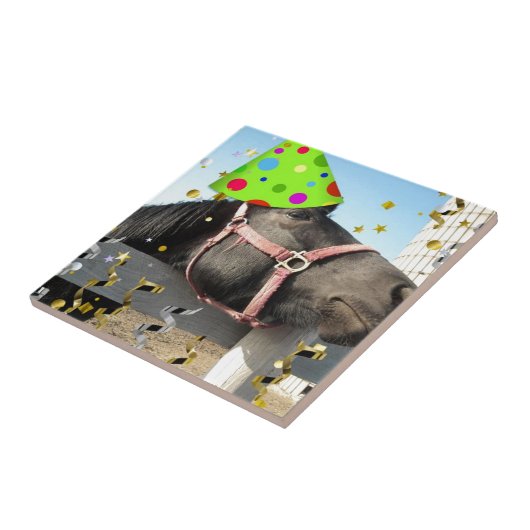 パーティー馬 タイル (側面)