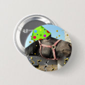 パーティー馬 缶バッジ (正面&裏面)