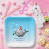 パーティー鯨 ペーパープレート (パーティー)