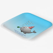 パーティー鯨 ペーパープレート (傾斜あり)