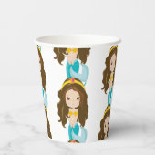 パーティー黄色の人魚紙カップ 紙コップ (裏面)