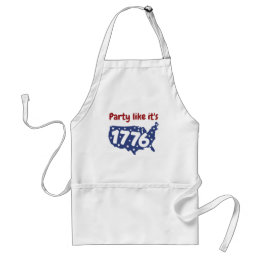 パーティー1776年7月4日 スタンダードエプロン