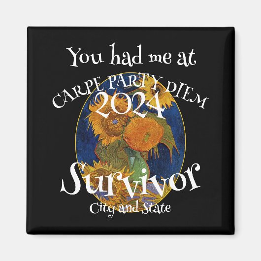 パーティー2024 2025 2026 2027 2028 2029 2030 2031 2032 マグネット (正面)