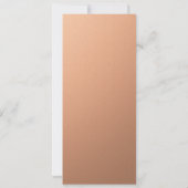 パーティー40歳の誕生日パーティーシンプルエレガント 招待状 (裏面)