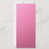 パーティー40歳の誕生日パーティーシンプルエレガント 招待状 (裏面)