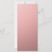 パーティー40歳の誕生日パーティーシンプルエレガント 招待状 (裏面)