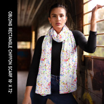 パーティー お祝い カラフルな紙吹雪 白いシフォン