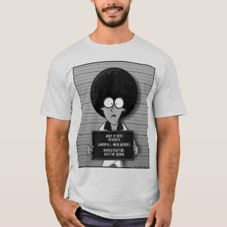 "パーティー"のジムCartyの顔写真のTシャツ Tシャツ