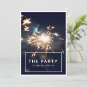 "パーティー"の招待状 招待状 (スタンド正面)