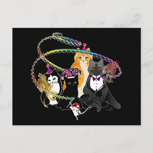 パーティー インビテーションポストカード (正面)