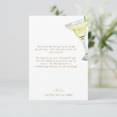 パーティー・イン・ハウス・マルガリータ・メッセージ サンキューカード (スタンド正面)