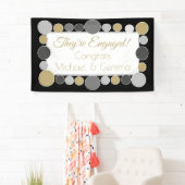 パーティー!!カスタム婚約バナー!! 横断幕 (インサイチュ)