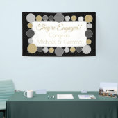 パーティー!!カスタム婚約バナー!! 横断幕 (トレードショー)