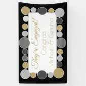 パーティー!!カスタム婚約バナー!! 横断幕 (縦)