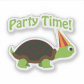 パーティー!カメ シール (正面)