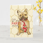 パーティー! カード (黄色い花)