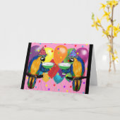 パーティー カード (黄色い花)