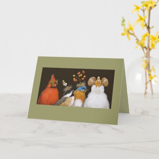 パーティー カード (黄色い花)