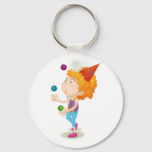 パーティー・キッド・ジャグリングカラフル・ボール キーホルダー (正面)