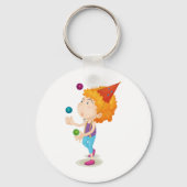 パーティー・キッド・ジャグリングカラフル・ボール キーホルダー (裏面)