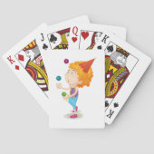 パーティー・キッド・ジャグリングカラフル・ボール トランプ (裏面)