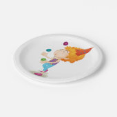 パーティー・キッド・ジャグリングカラフル・ボール ペーパープレート (アングル)