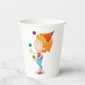 パーティー・キッド・ジャグリングカラフル・ボール 紙コップ (正面)