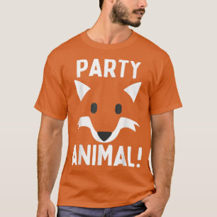 パーティー!キツネラバーボーイズガールズ誕生日BDay P Tシャツ