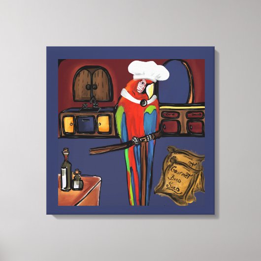 パーティー キャンバスプリント (正面)