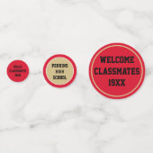 パーティー!!クラス懇親会テーブル紙吹雪 コンフェッティ (正面)