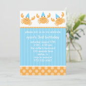 パーティー・クラブの誕生日招待状 招待状 (スタンド正面)