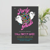 パーティー・グールズ レトロハロウィーンの幽霊 招待状 (スタンド正面)