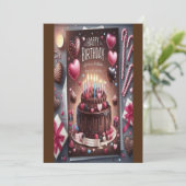 パーティー（ケーキの日）に参加しよう！ 招待状 (スタンド正面)