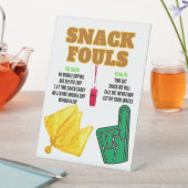 パーティー・ゴーヤーのスナック粉 台座サイン (インサイチュ)